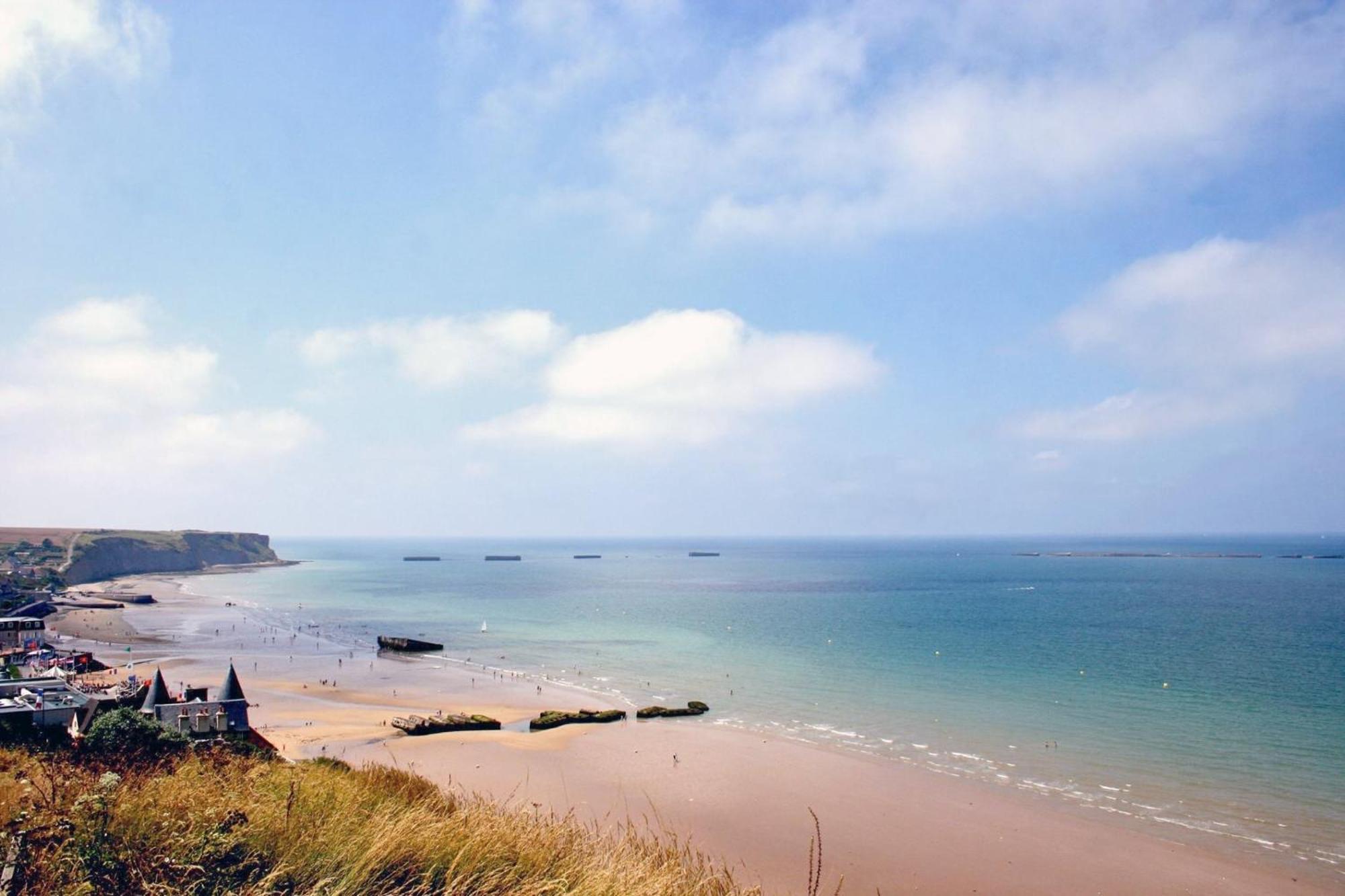 Les Dunes, Maison Neuve 8 P Bien Equipee Jardin Clos, Parking, Garage A 850 M De La Plage Et Centre Bourg, Sur Plages Du Debarquement Pres Arromanches Et Bayeux Asnelles Bagian luar foto